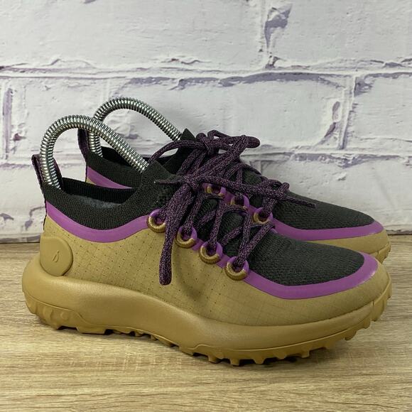 Allbirds Trail Runner SWT Running Shoes Women's 5 Hazy Beige Purple Sneakers NEW - Picture 1 of 8